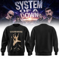 SOAD Merch 2026 System Of A Down Europe Tour Signed Sweatshirt Best Gifts For Heavy Band Fans - Merchluma