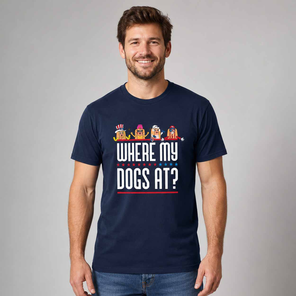 Guardians Where My Dogs At T-Shirt 2026 Guardians Merch Gift For Men - Merchluma