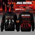 Jonas Brothers The Burning Up Tour All Over Again 2026 Sweatshirt Jonas Brothers Merch Tour - Merchluma