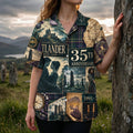Outlander 35th Anniversary Hawaiian Shirt Time Traveling Aloha Shirt 2026 Gift For Book Lovers - Merchluma