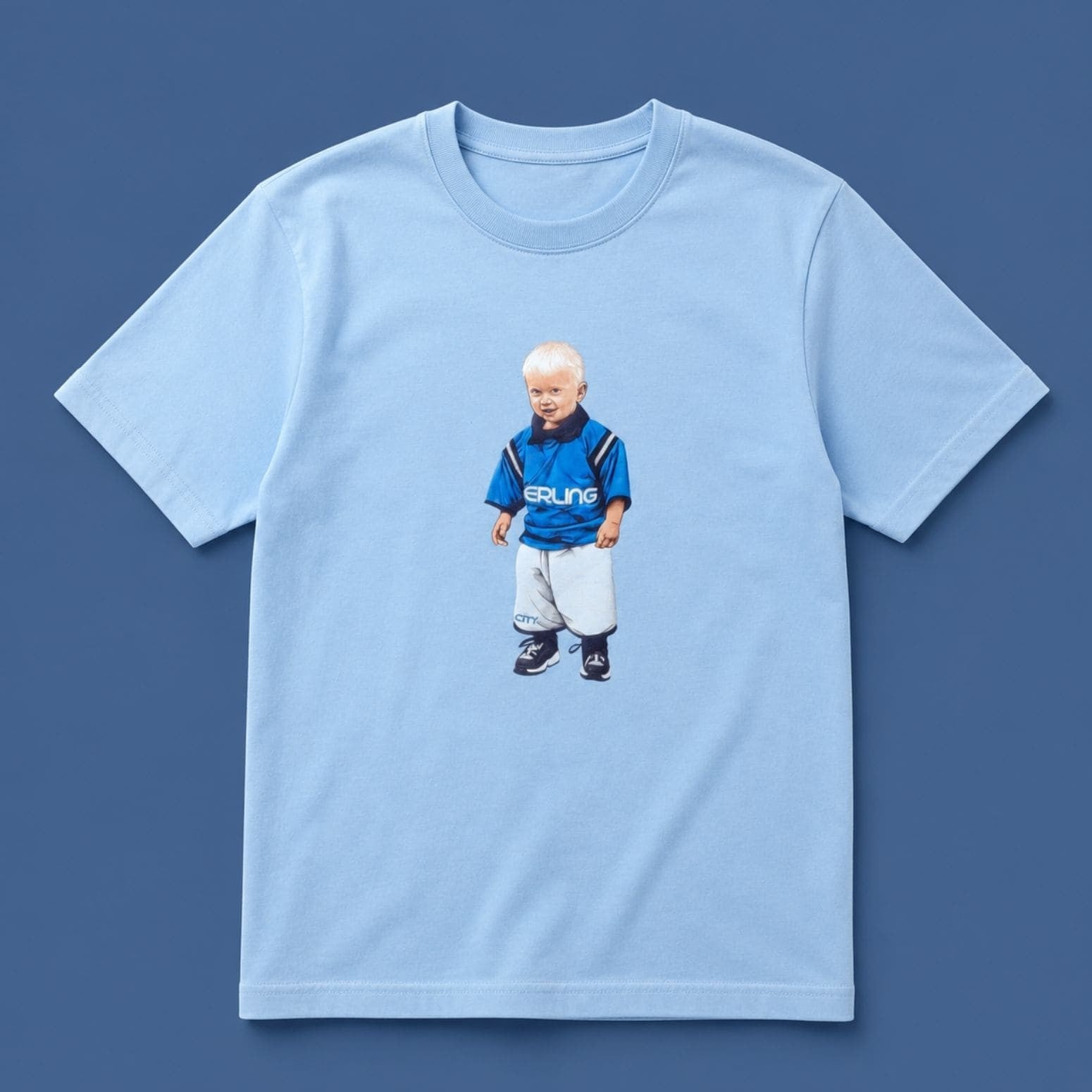 Little City Haaland T-Shirt Erling Haaland Merch Meaningful Gift For Him - Merchluma