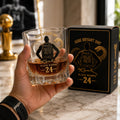 Kobe Bryant Merch 2026 Kobe Bryant Day Black Mamba 24 Whiskey Glass Basketball Fan Gifts - Merchluma