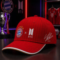 FC Bayern Munchen X BTS V Signature Hat Embroidered BTS Arirang World Tour Merch 2026 - Merchluma