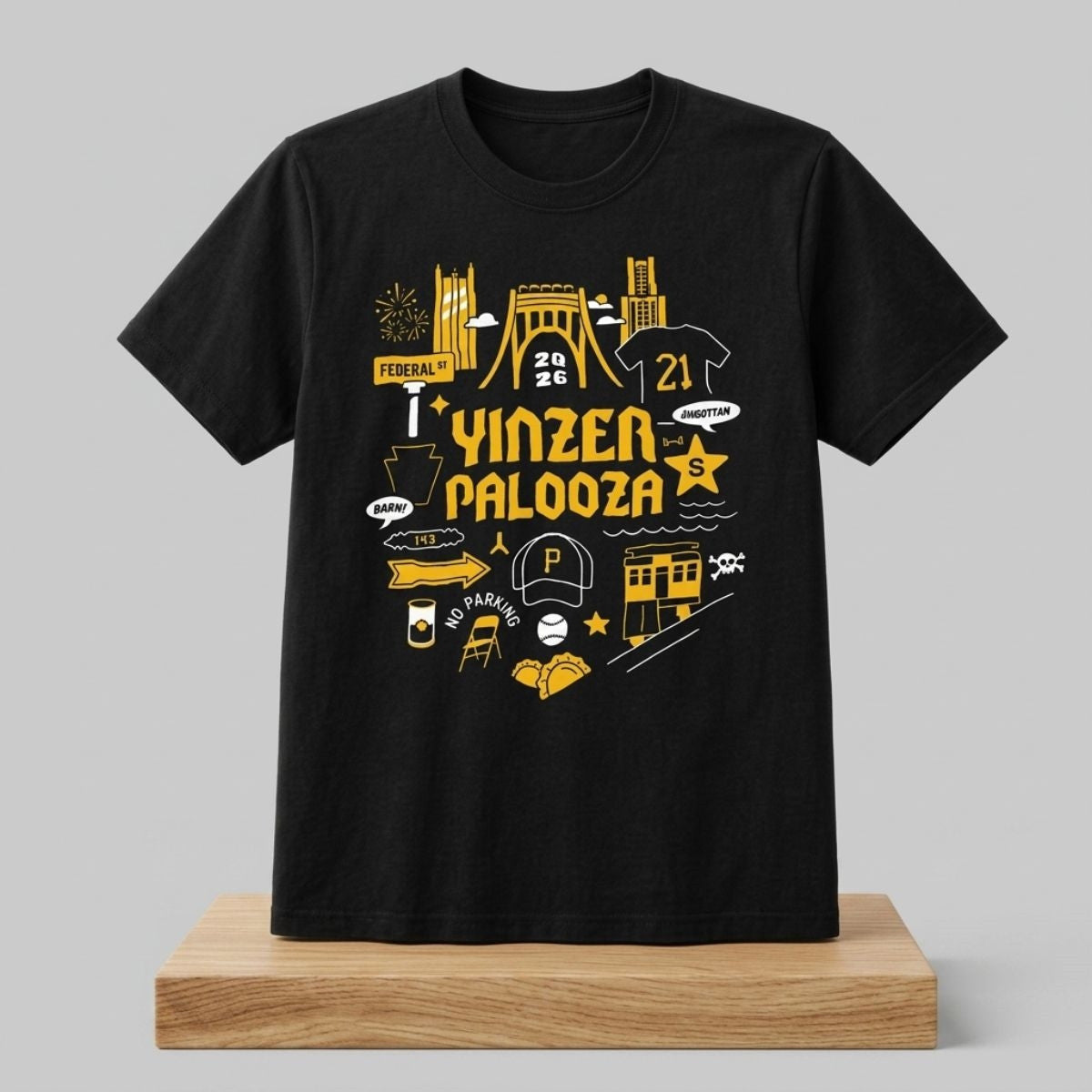 2026 Pirates Yinzerpalooza T-Shirt Pirates Football Merch Gift For Football Fans - Merchluma