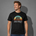Don't Make Me Repeat Myself History T-Shirt Landscape Silhouette Merch Gift For Travel Fans - Merchluma