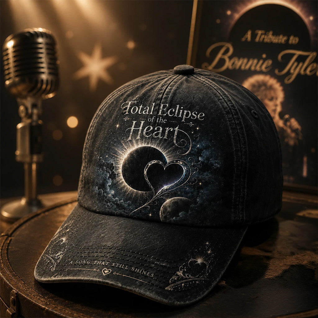 Bonnie Tyler Total Eclipse Of The Heart Tribute Hat 2026 RIP Bonnie Tyler Merch Memorial Gifts - Merchluma