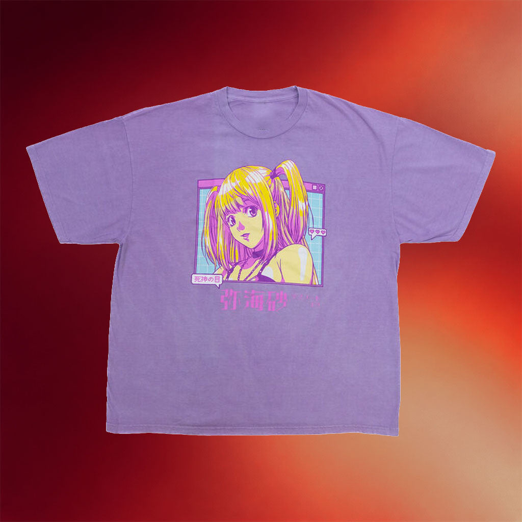 Crunchyroll Merch 2026 Death Note Misa Amane Gamer Girl T-Shirt Gift For Sister - Merchluma