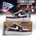 Custom Name System Of A Down 2026 Tour Signature Sneakers SOAD Merch Music Fan Gifts Ideas - Merchluma
