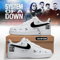 Custom SOAD Merch 2026 System Of A Down Europe UK Stadium Tour Sneakers Fan Gear Signature - Merchluma