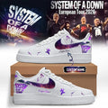Custom System Of A Down Merch 2026 SOAD Europe UK Stadium Tour Sneakers Signature Gift For Fans - Merchluma