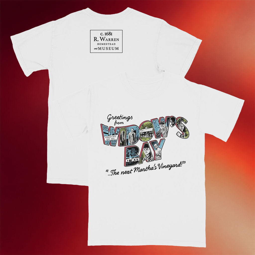 Widow's Bay Merch 2026 Greetings From Widow's Bay T-Shirt Gift For Spooky Movie Fans - Merchluma