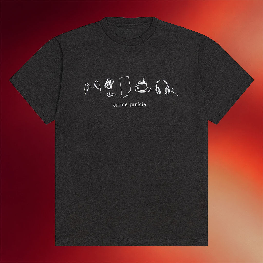 Crime Junkie Merch Audiochuck 2026 Crime Junkie Essentials T-Shirt Gift For Brothers - Merchluma