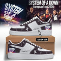 Personalized System Of A Down Merch SOAD Europe UK Tour 2026 Sneakers Signed Music Fan Shoes - Merchluma