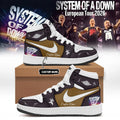 Custom System Of A Down 2026 European Tour Shoes Sneakers SOAD Band Merch Gift For Fans - Merchluma