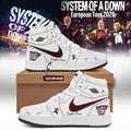 Personalized SOAD Merch System Of A Down Tour 2026 Signature Shoes Sneakers Gift For Brothers - Merchluma