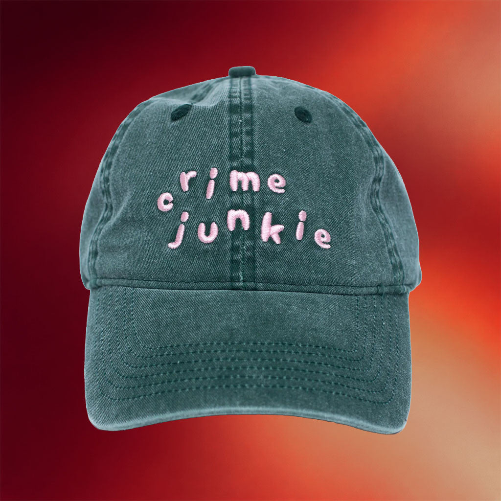 Crime Junkie Merch Audiochuck 2026 Crime Junkie Bubble Hat Embroidered Gift For BFF - Merchluma