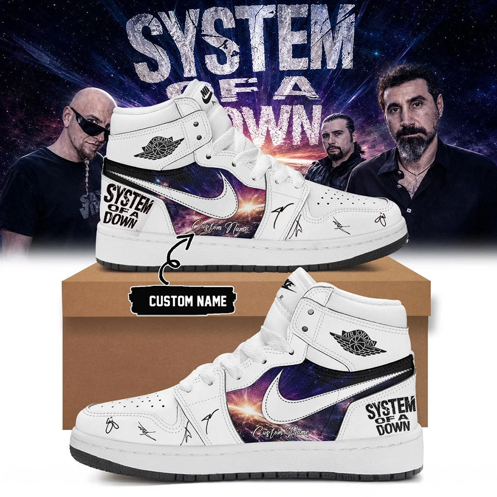 Personalized SOAD Tour Merch System Of A Down Signed 2026 Shoes Sneakers Gift For Music Fan - Merchluma