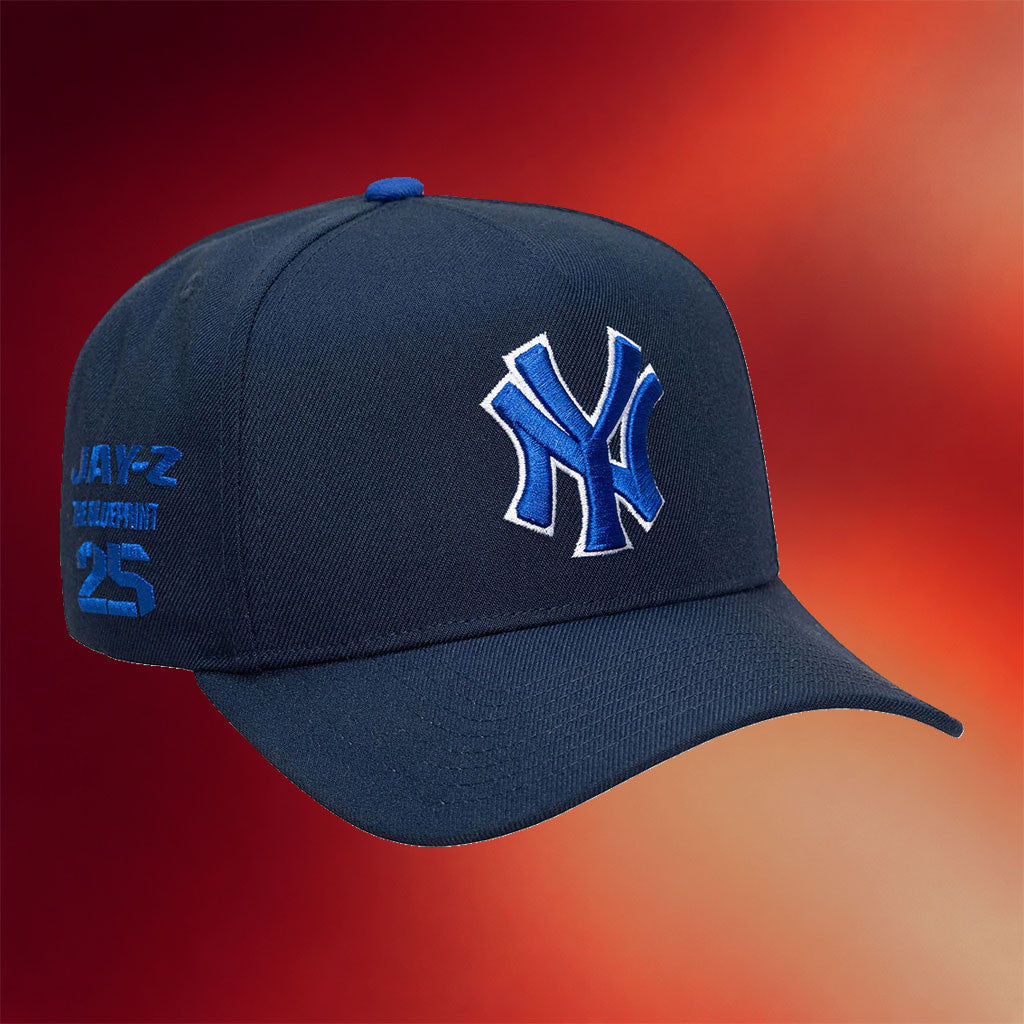 Jay Z 30 Merch 2026 Blueprint X Yankees Hat Jay Z Merch Yankee Stadium USA Flag Hat Embroidered - Merchluma