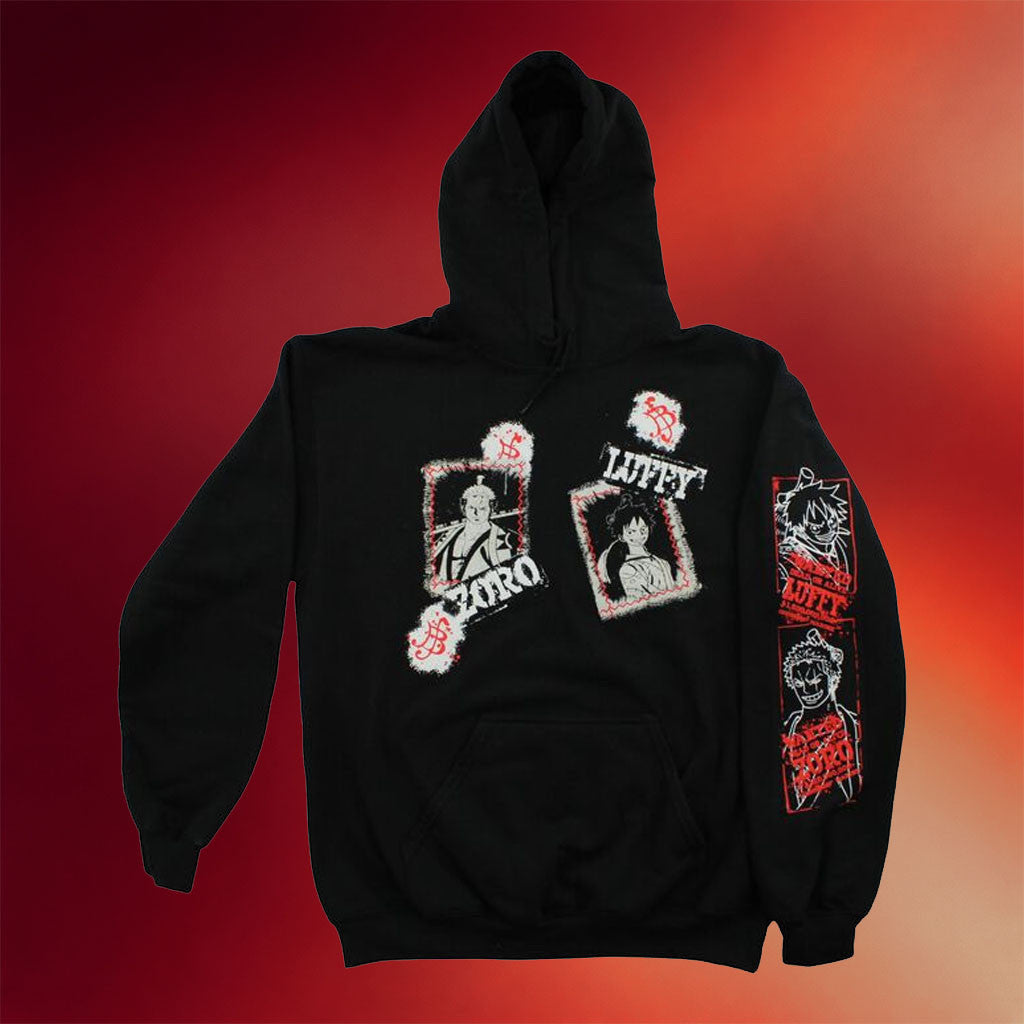 Crunchyroll Merch 2026 One Piece Luffy And Zoro Hoodie One Piece Merch Gifts For Anime Lovers - Merchluma