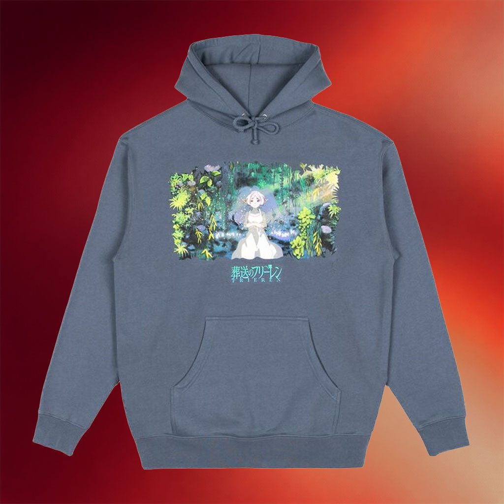 Crunchyroll Merch 2026 Frieren Beyond Journey's End Hoodie Frieren Floating Hoodie Gifts Ideas - Merchluma