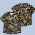 Personalized 2026 Hunting And Fishing Night Camo Braves Baseball Jersey Braves Merch Gift Ideas - Merchluma