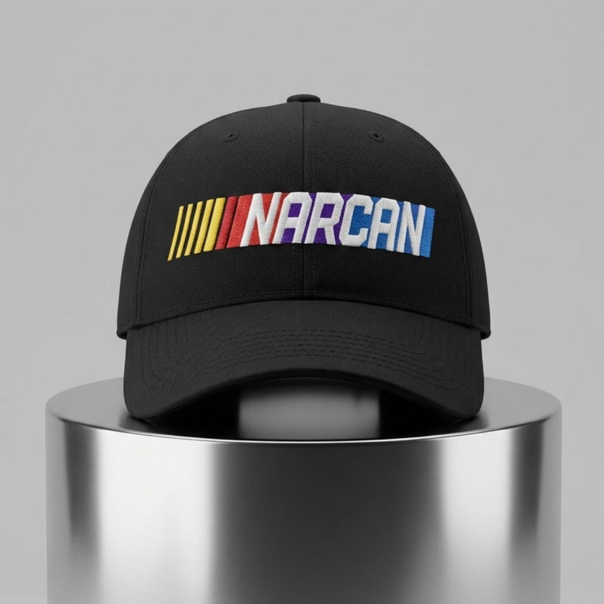 2026 Narcan Hat Narcan Nascar Parody Logo Cap Unique Birthday Gift For Brother - Merchluma