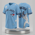 2026 Blue Jays Davis Schneider Stars Baseball Jersey Blue Jays Merch Aesthetic Gifts For Fans - Merchluma