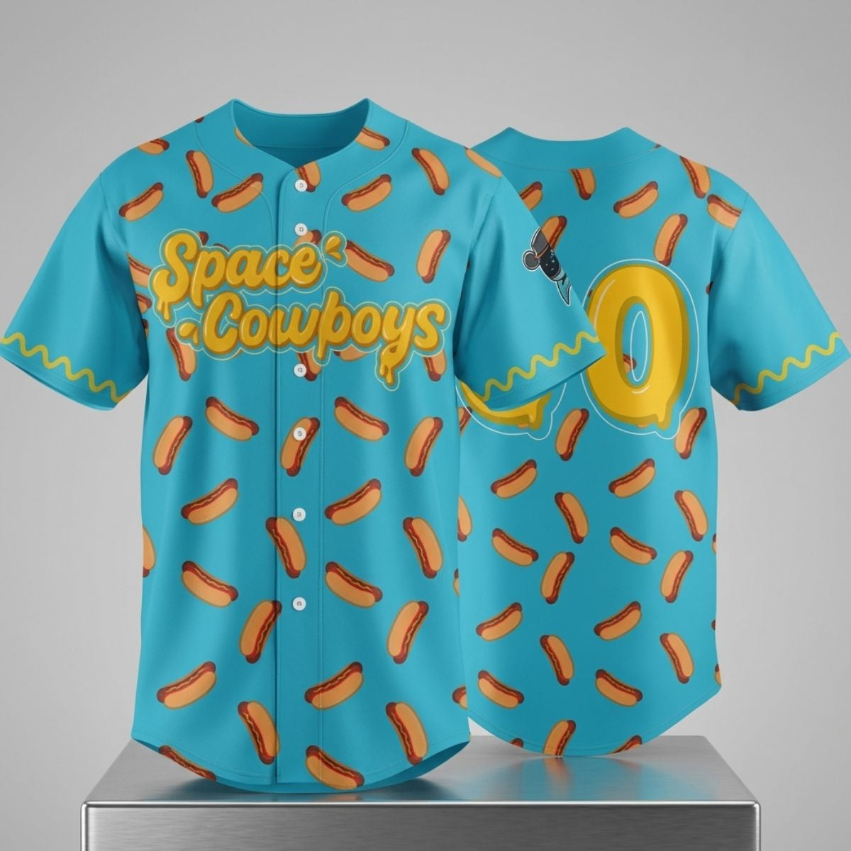 2026 Sugar Land Space Cowboys Hot Dog Baseball Jersey Sugar Land Merch Gift For Fans - Merchluma