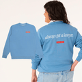 Crime Junkie Merch Audiochuck 2026 Always Get A Lawyer Crewneck Sweatshirt Gift For Mom - Merchluma