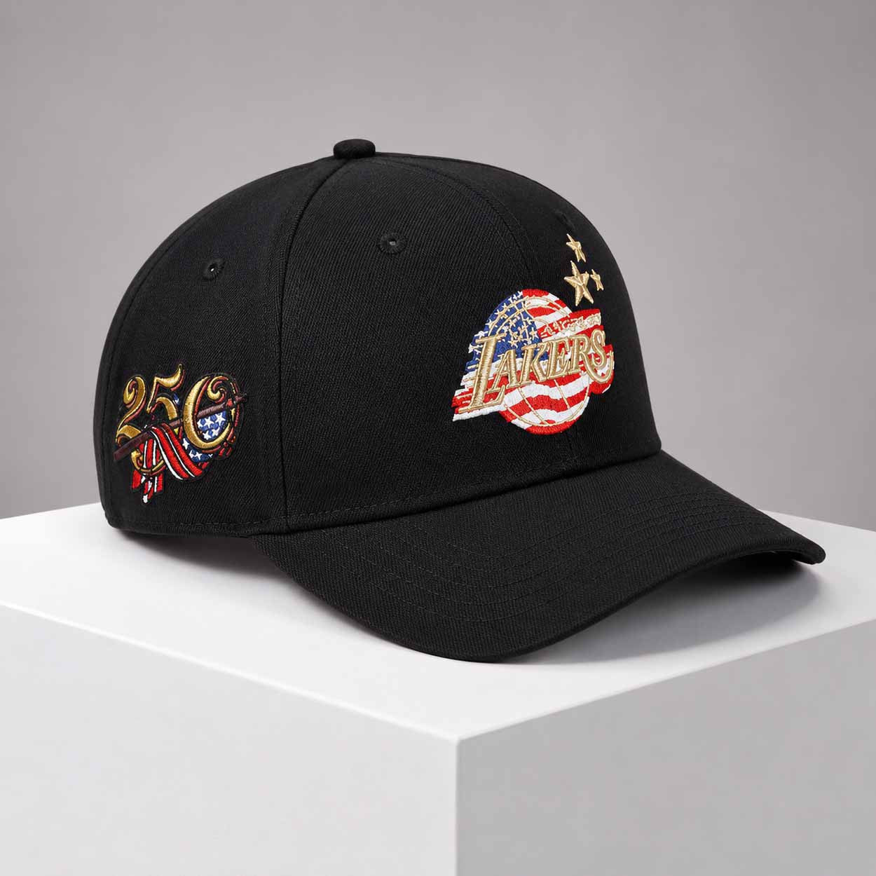 Lakers America 250th Anniversary 2026 Hat Los Angeles Lakers Merch Present For Husband - Merchluma