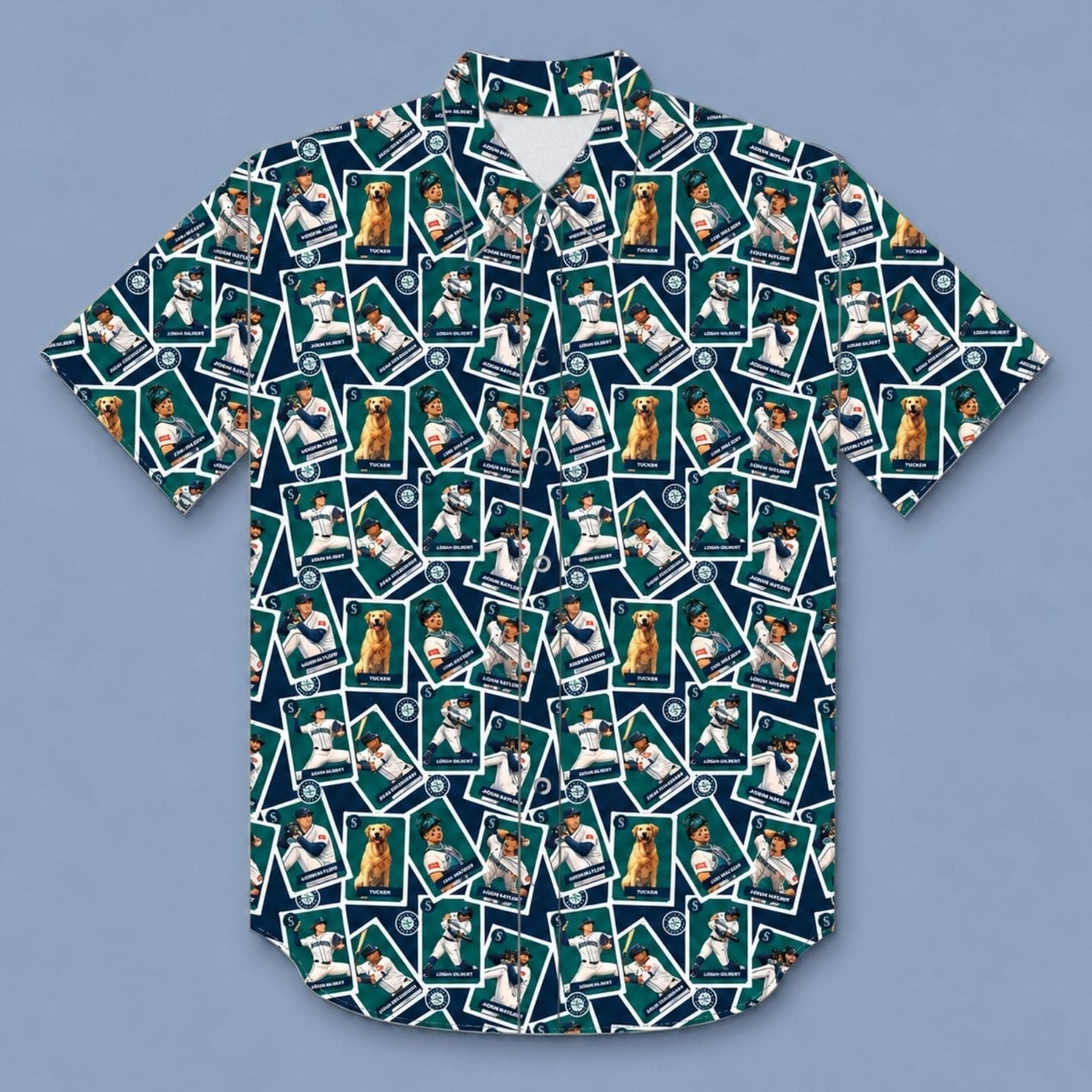 2026 Mariners Card Show Hawaiian Shirt Seattle Mariners Merch Gift For Base Fans - Merchluma