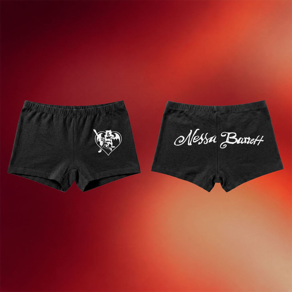 Nessa Barrett Merch 2026 Tough Love Black Shorts Unique Gifts For Music Lovers - Merchluma