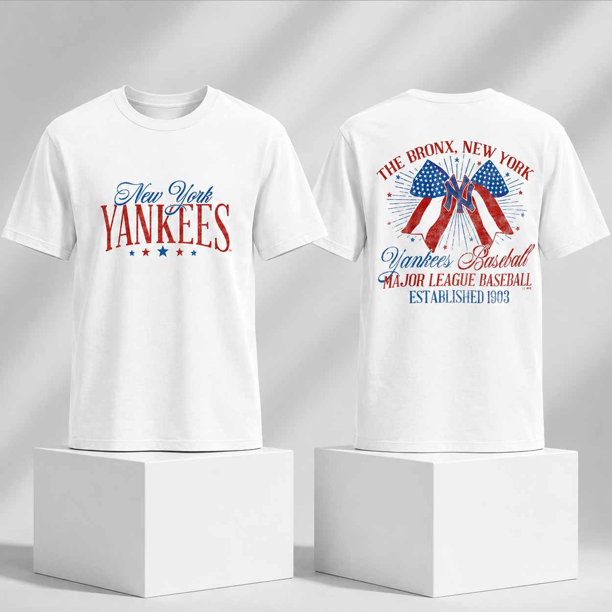 The Bronx New York Yankees Baseball T-Shirt New York Yankees Merch Best Birthday Gift For Him - Merchluma