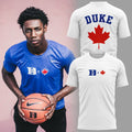 Duke Blue Devils X Canada Merch Duke Hockey T-Shirt Gift For Sport Fans - Merchluma