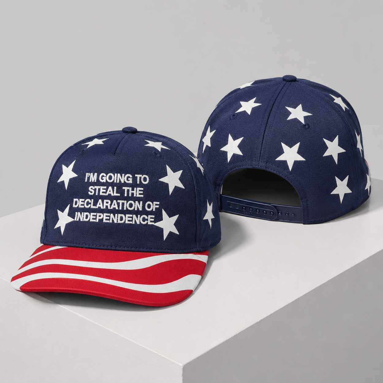 I'm Going To Steal The Declaration Of Independence Hat Star And Strip Cap Trendy Gifts For Fans - Merchluma