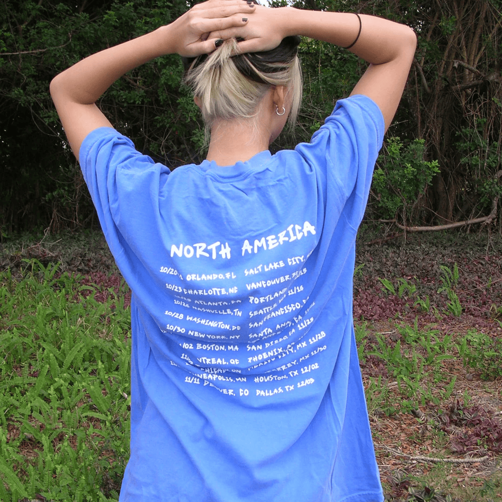 Hannah Bahng Merch The Misunderstood Tour Shirt North America Dates Gifts For Music Lovers - Merchluma