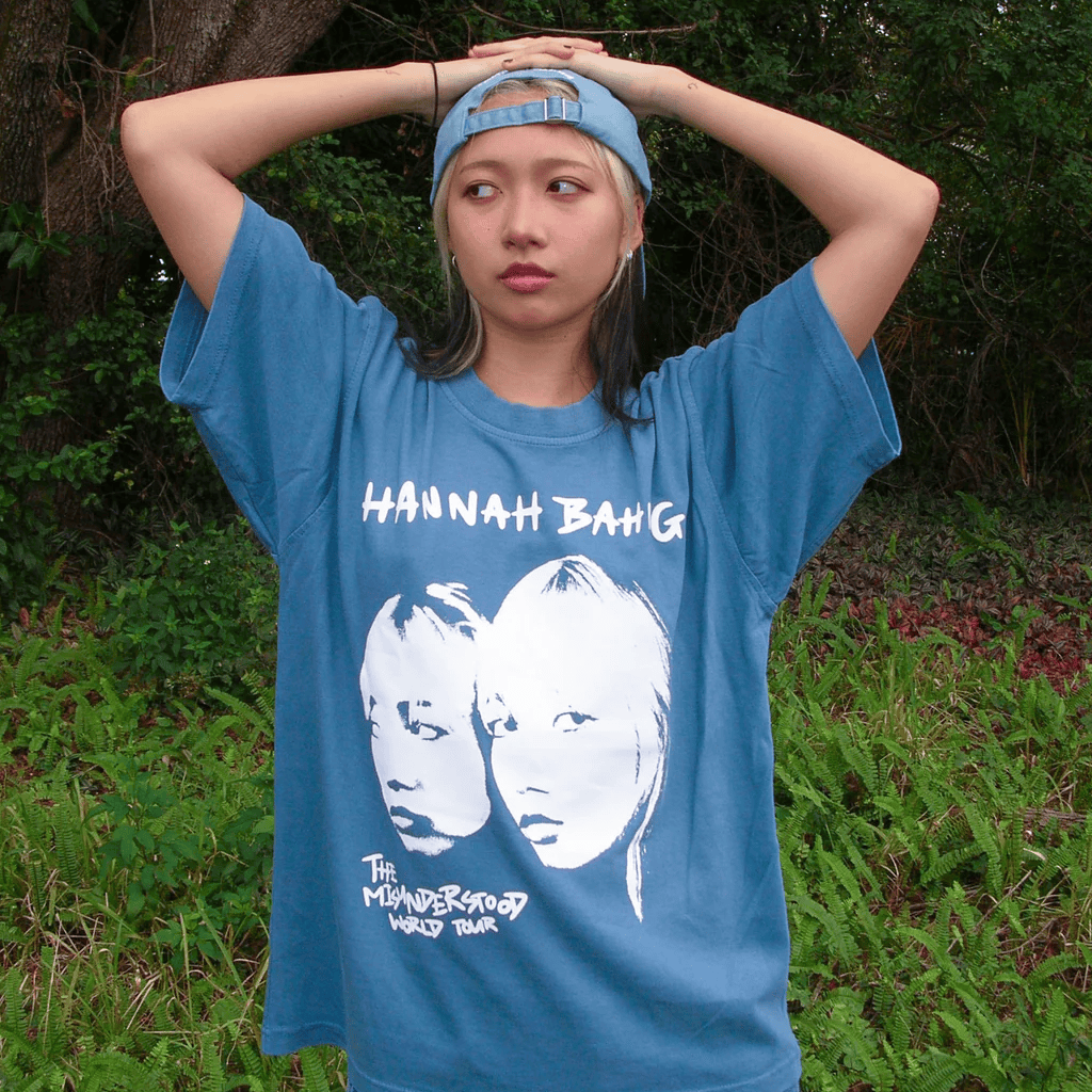 Hannah Bahng Merch The Misunderstood Tour Shirt North America Dates Gifts For Music Fans - Merchluma