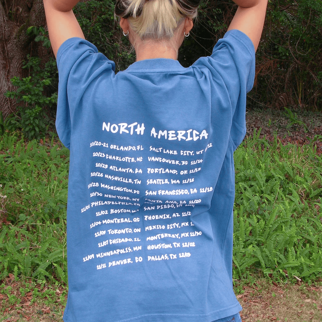 Hannah Bahng Merch The Misunderstood Tour Shirt North America Dates Gifts For Music Fans - Merchluma