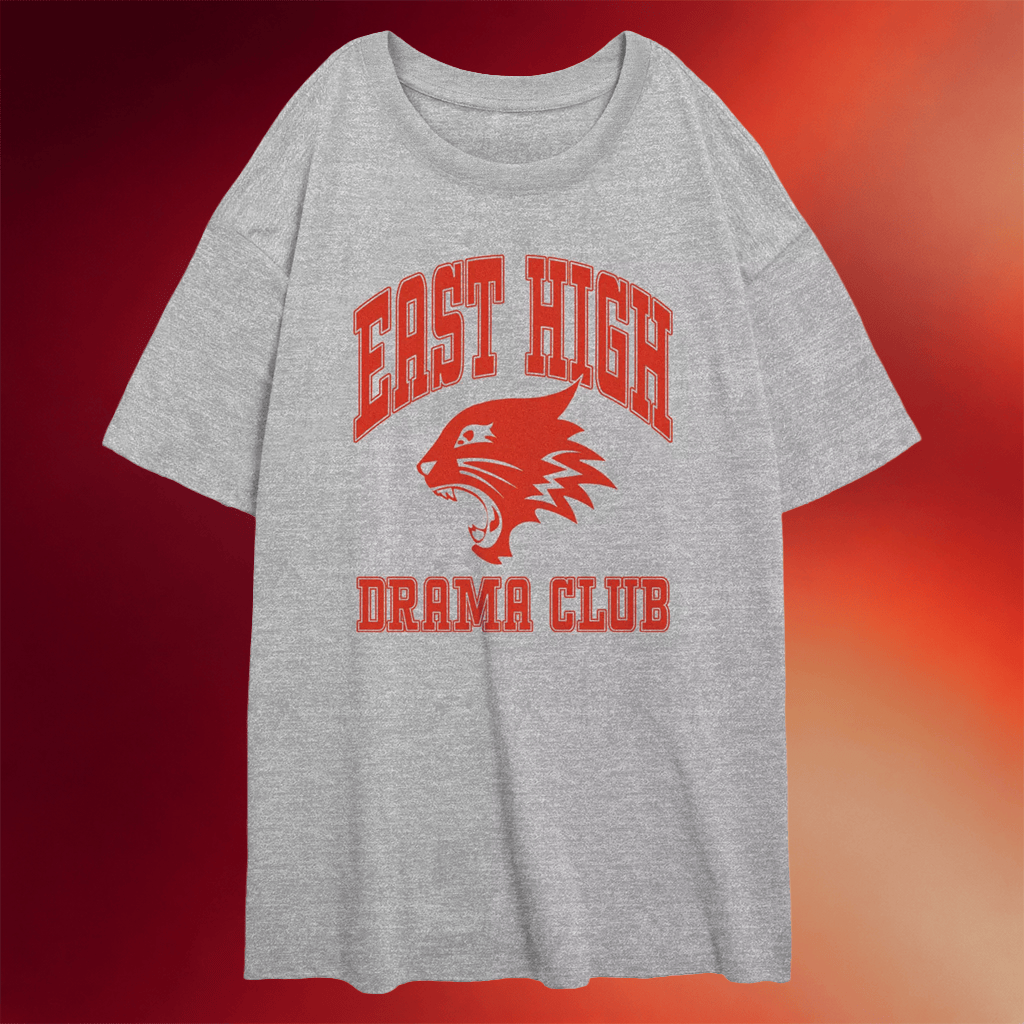 High School Musical Merch Wildcats East High Drama Club T-Shirt High School Musical Shirt - Merchluma