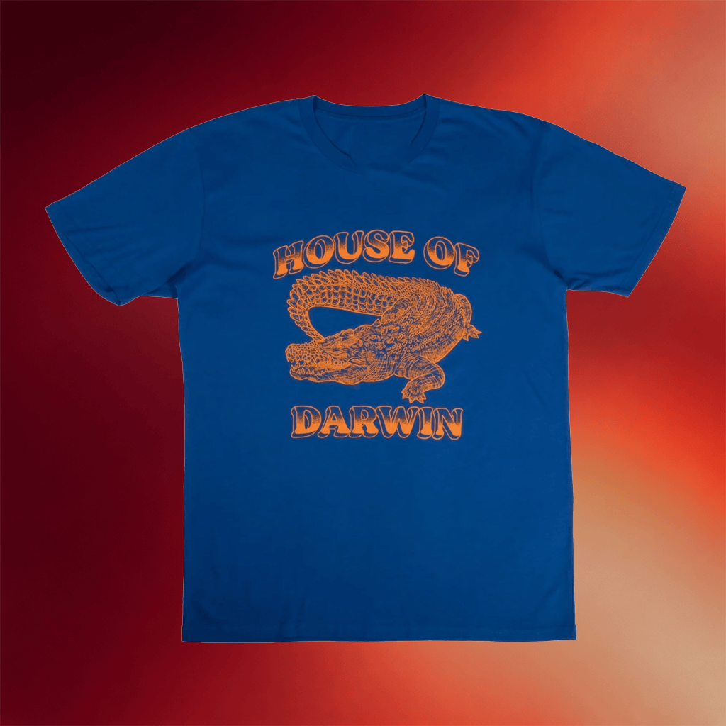 House Of Darwin Merch Crocodile T-Shirt Birthday Gift For Husband - Merchluma