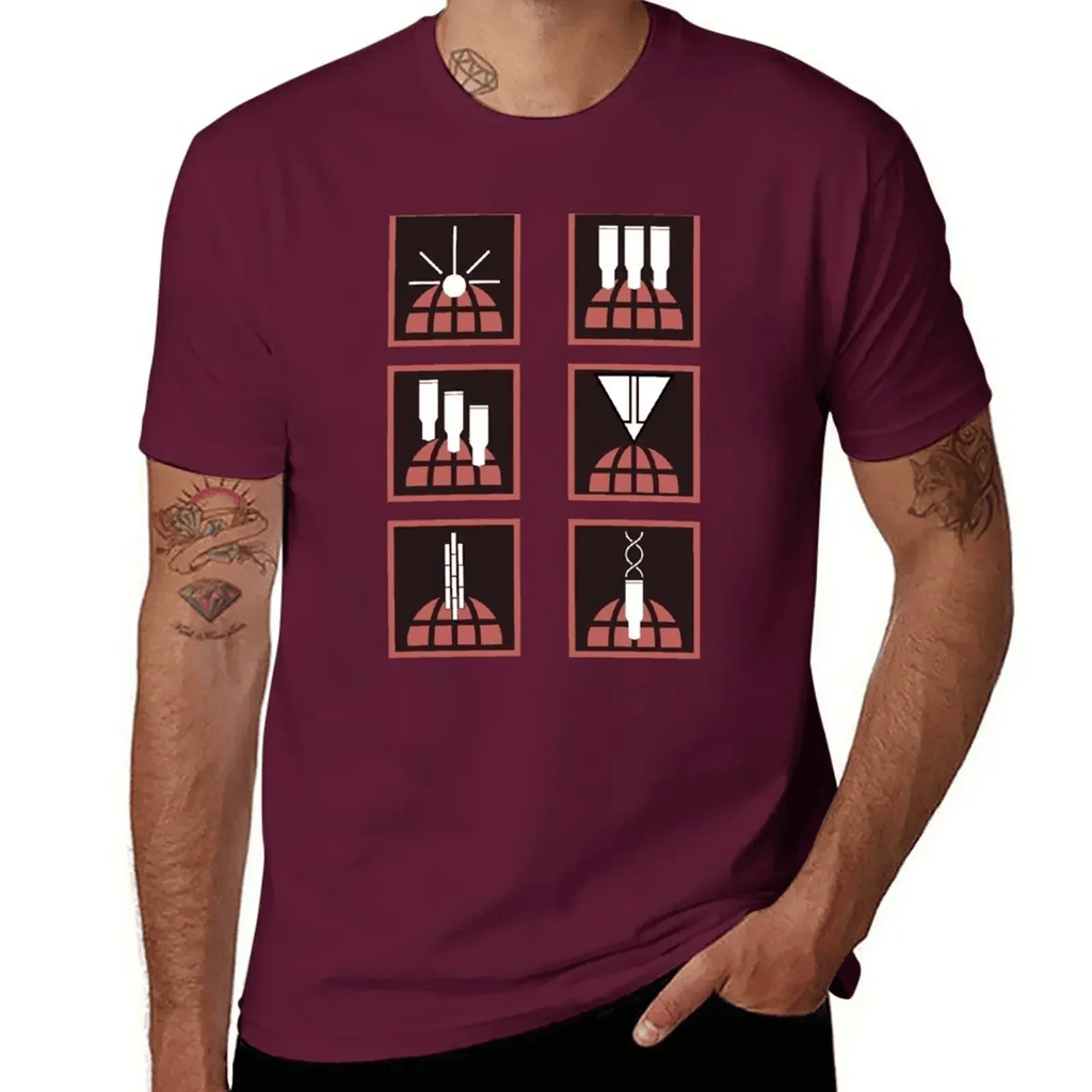 Helldivers Merch 2026 Orbital Stratagems Icons T-Shirt Gift Idea For Video Game Lover - Merchluma