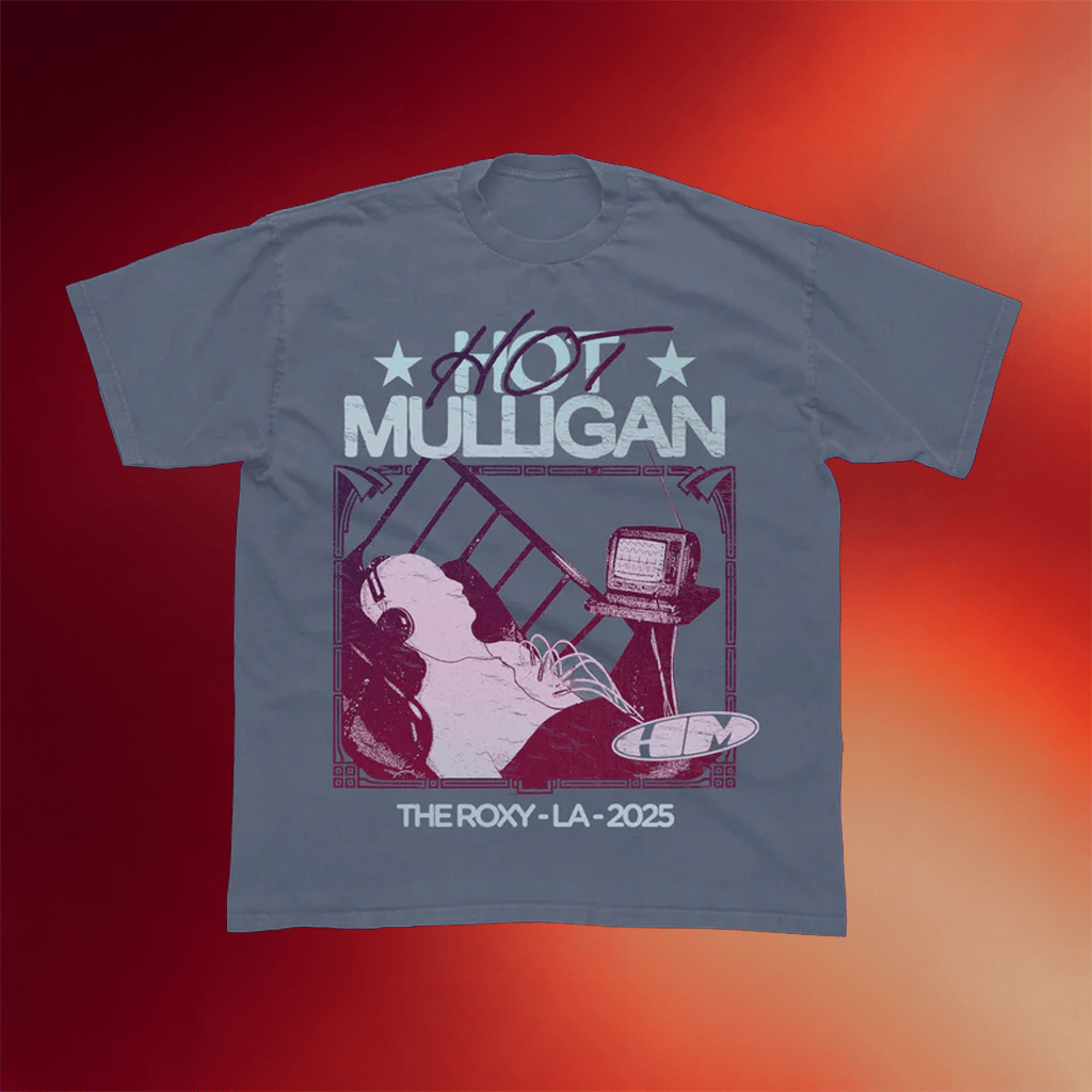 Hot Mulligan Merch The Roxy LA 2025 T-Shirt Hot Mulligan Shirt Gifts For Band Fans - Merchluma