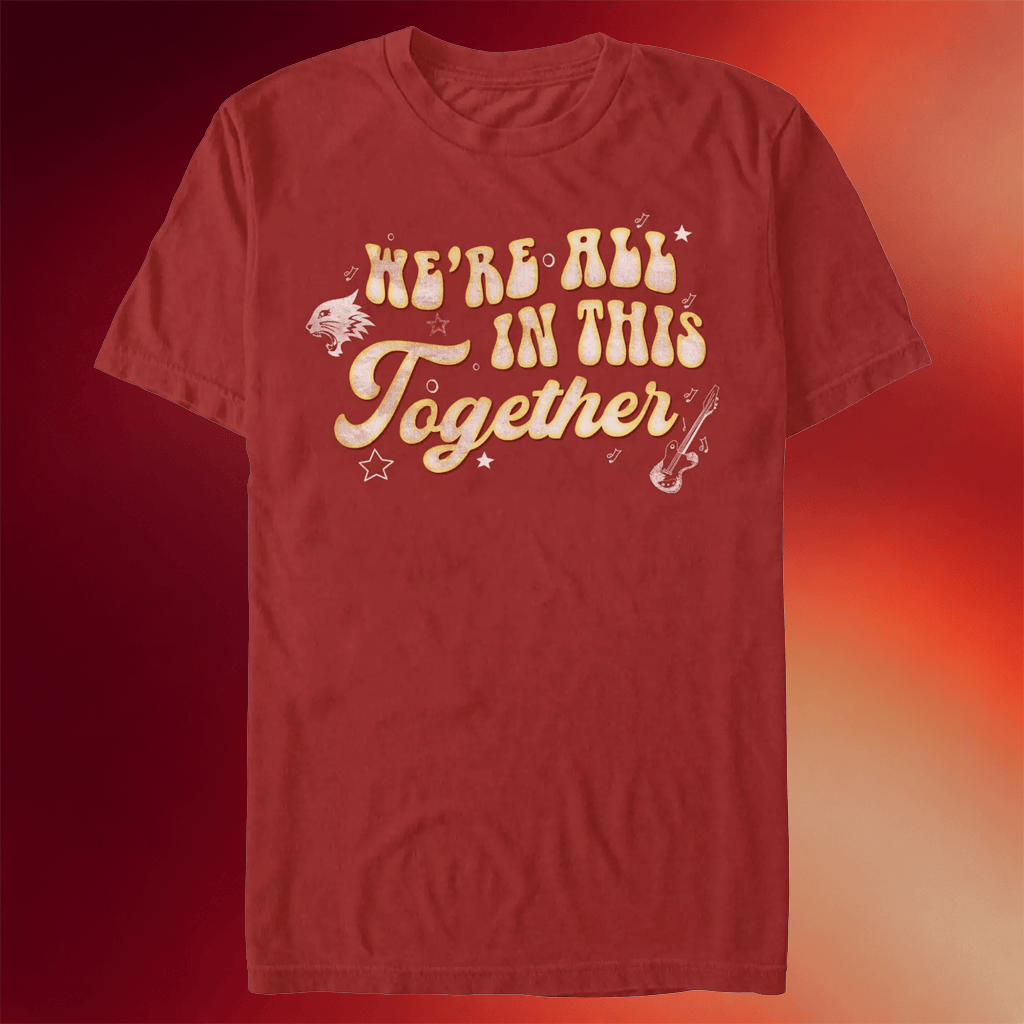 High School Musical Merch We're All In This Together T-Shirt High School Musical Shirt BFF Gifts - Merchluma