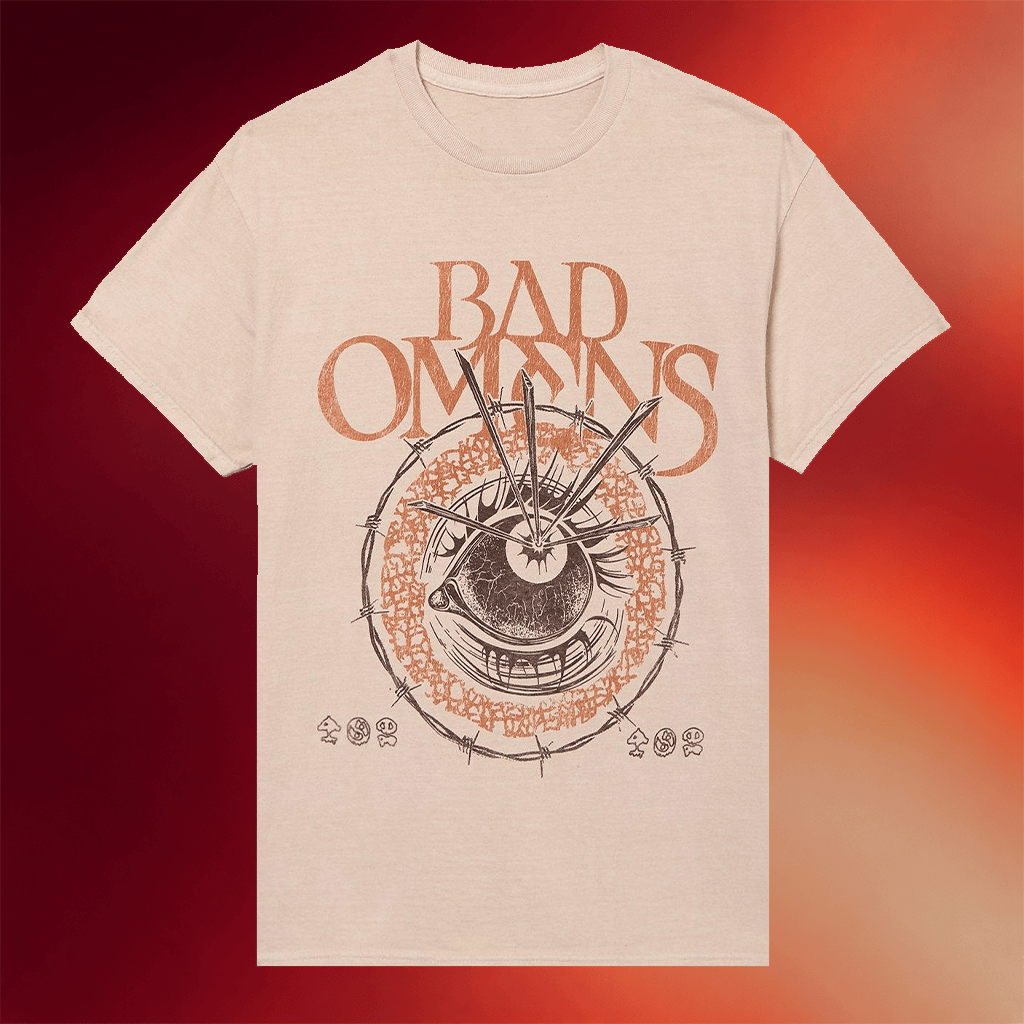 Hot Topic Merch Bad Omens Eyeball T-Shirt Best Gifts For Brother - Merchluma