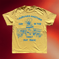 Heavyslime Merch Daily Rat Race T-Shirt Birthday Gifts For Besties - Merchluma