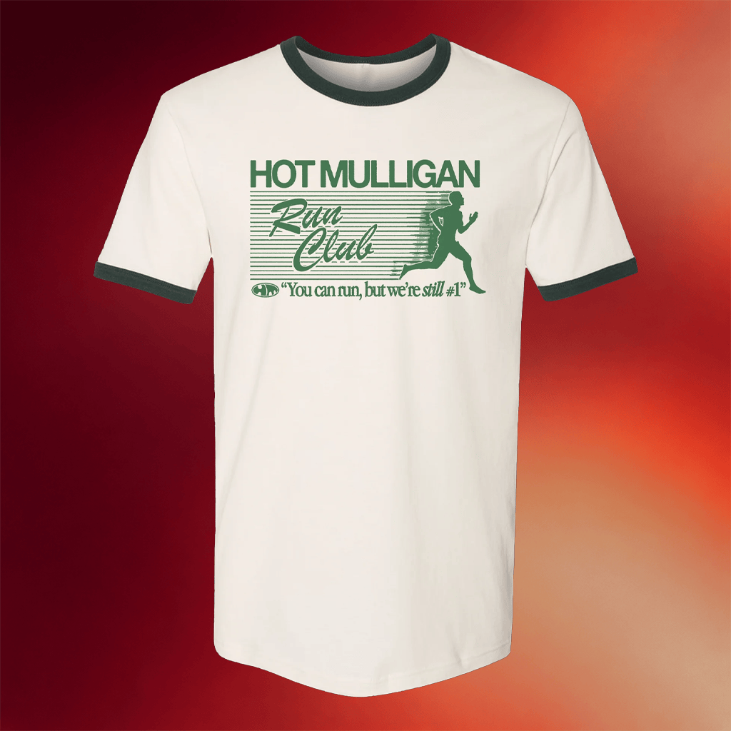 Hot Mulligan Merch Run Club T-Shirt You Can Run But We're Still Shirt Gifts For Dudes - Merchluma