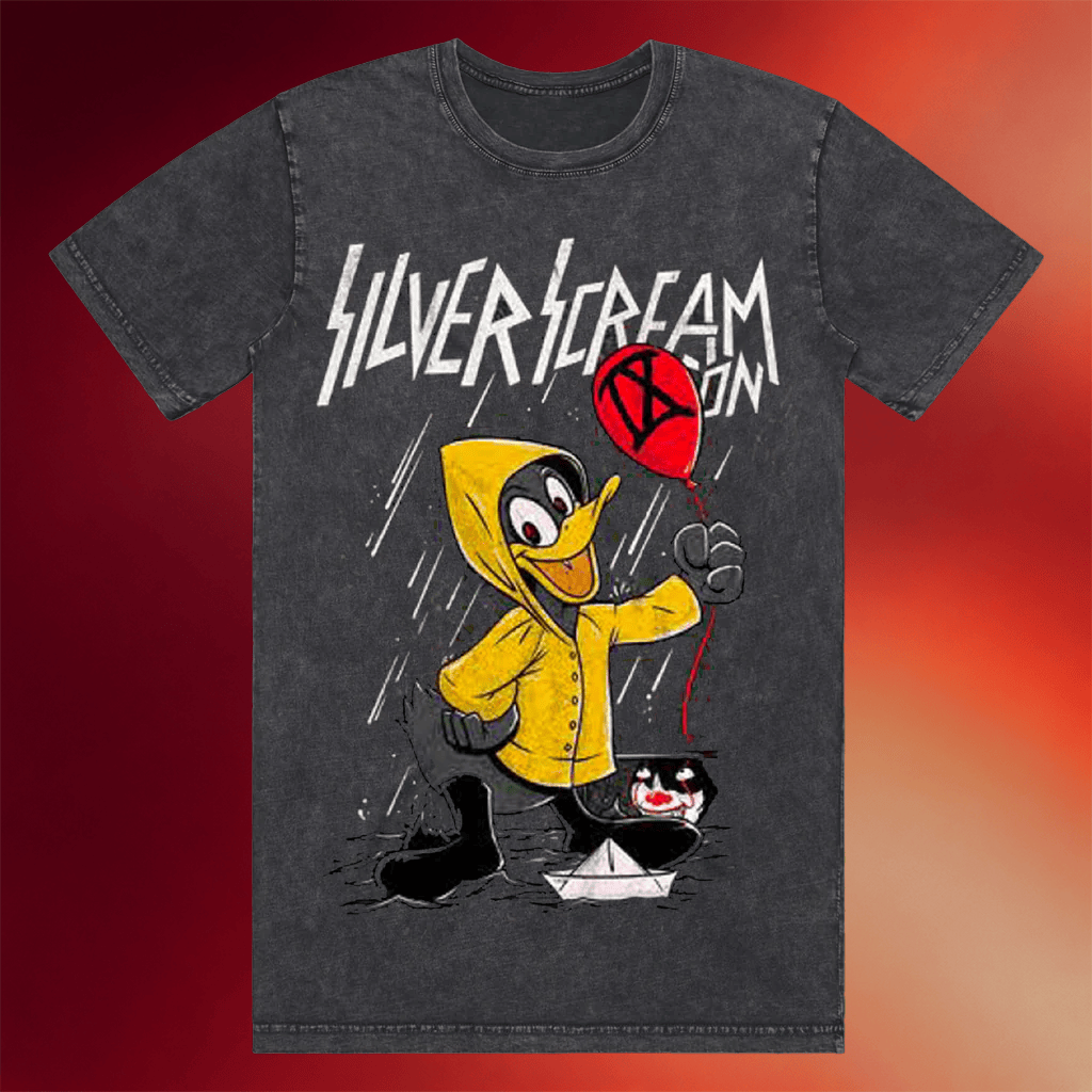 Ice Nine Kills Merch Silver Scream Con T-Shirt Music Gift Ideas For Guys - Merchluma