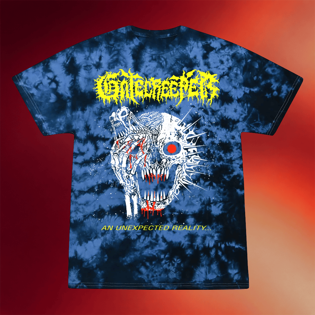 Gatecreeper Merch An Unexpected Reality Tie Dye T-Shirt Gifts For Band Fans - Merchluma