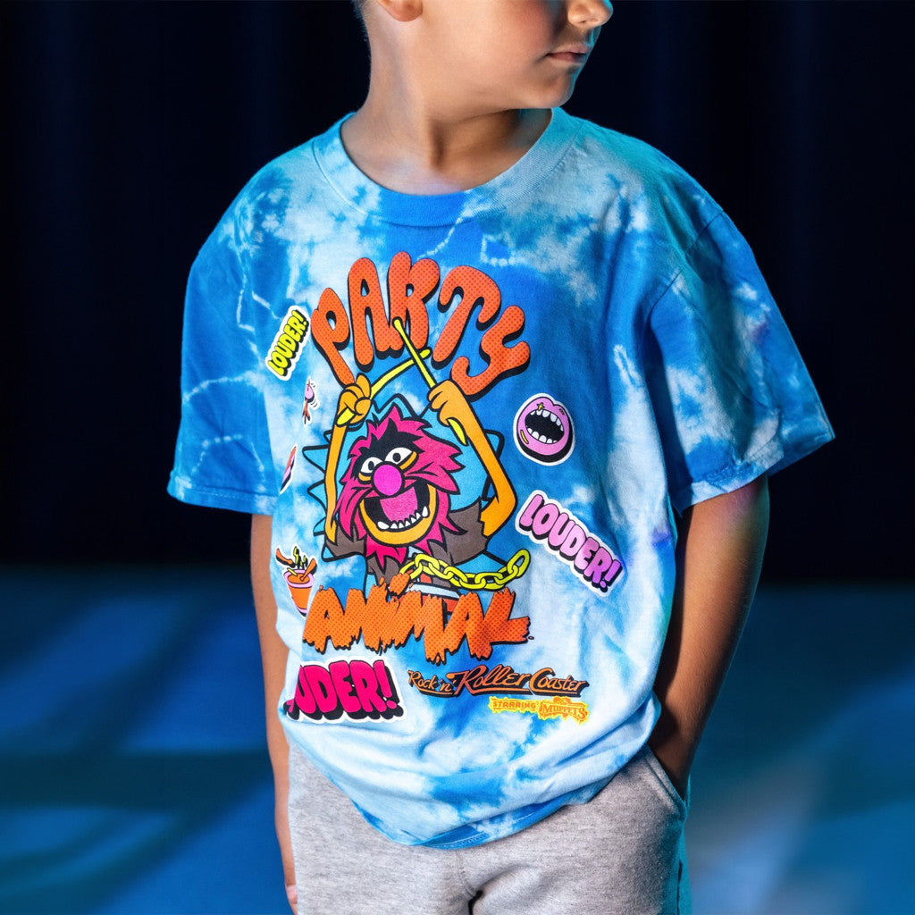 Muppets Rock N Roller Coaster Merch 2026 The Muppets Animal T-Shirt Gifts For Son - Merchluma