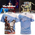 The Strokes Reality Awaits Tour 2026 Signature T-Shirt The Strokes Merch Gifts For Rock Lovers - Merchluma